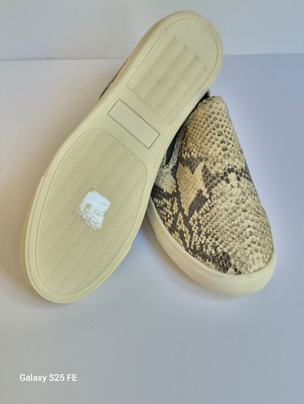 Slip-On Snake Print Sneakers - Picture 4 of 5